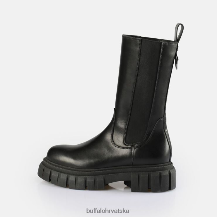 crno Buffalo scape chelsea hi gležnjača |čizme TDD6T801